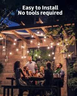 Ispneay Crochets Pour Extérieure Chaîne Lumières Clips - 30 Pack Grand Clair Étanche Extérieure Lumière Clips Avec Adhésif Strips - Extérieure Câble Clip Crochets Pour Suspendre De Noël Lumière Décor Organisateur -Oui || N/A || pearhead 71S3BoYMbwL. AC SL1500