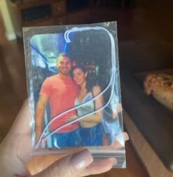 Voiture Photo Personnalisée Freshener Aérien Votre Photo Parfumée Personnalisée Et Personnalisée Freshner Anniversary Birthday Mères Pères Valentines Jour Noël Cadeau Personnalisé Pour Lui -Oui || N/A || pearhead 71S4y8rqVDL. AC SL1500