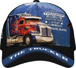 Chapeau De Trucker Personnalisé Avec Des Noms Cadeaux Pour Trucker, Fête Des Pères, Papa, Lui, Maman, Fête Des Mères, Elle, Anniversaire, Noël