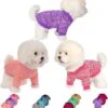 MOIRIG Chien Chandail, Chien Chandails Pour Petits Chiens, 3 Pack Chaud Doux Animaux Vêtements Pour Chiot, Moyen Grand Chat, Chiens Fille Ou Garçon, Chien Chemise Pour L'hiver De Noël (Grand, Pink+Purple+HotPink) 2 MOIRIG Chien Chandail, Chien Chandails Pour Petits Chiens, 3 Pack Chaud Doux Animaux Vêtements Pour Chiot, Moyen Grand Chat, Chiens Fille Ou Garçon, Chien Chemise Pour L'hiver De Noël (Grand, Pink+Purple+HotPink) -Oui || N/A || pearhead 71S7b7qkw8L. AC SL1500