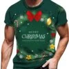 Joyeux Noël T-Shirt Pour Hommes Drôle 3D Xmas Graphique Chemises À Manches Courtes Col Rond Lâche Fit Fête De Vacances Tees Top -Oui || N/A || pearhead 71TqHpKxrgL. AC UL1500