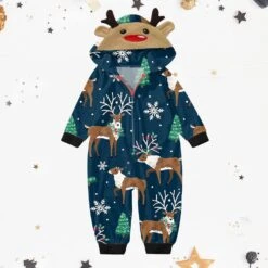 HJuyYuah Noël Pyjamas Pour Famille Femmes Couples Renne Hoodies Pjs Onesies Matching Sets Xmas Holiday Jumpsuit Noir F D 2022 -Oui || N/A || pearhead 71VBieJZSEL. AC UL1500 1