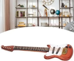 Agatige 5.9in Mini Modèle De Guitare, Instrument De Musique Miniature Avec Corde D'Or Pour Noël, Graduation, Anniversaires 13 Agatige 5.9in Mini Modèle De Guitare, Instrument De Musique Miniature Avec Corde D'Or Pour Noël, Graduation, Anniversaires -Oui || N/A || pearhead 71YUWged3rL. AC SL1500