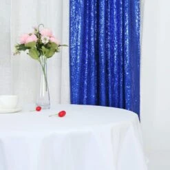 Trlyc 2FT By 8FT Fathers'Day Royal Blue Sequin Rideau De Fond Pour La Fête De Mariage De Noël -Oui || N/A || pearhead 71YoMdQlwML. AC SL1000