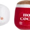Pearhead Holiday Hot Cocoa Cat Toy Set, Cadeau Propriétaire D'animal De Compagnie De Noël, Accessoires Holiday Must Have, Jouet De Chat En Peluche, Set De 2 -Oui || N/A || pearhead 71YqlXQDwLL. AC SL1500