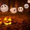 SOTOPOO Halloween Lumières Jack Skellington Lumières, 8.5FT Squelette Lumières Avec 10 DIY Lanternes En Papier Avec Lumières, Pour Halloween Home Party Décor & Cauchemar Avant Noël Halloween Décorations 2 SOTOPOO Halloween Lumières Jack Skellington Lumières, 8.5FT Squelette Lumières Avec 10 DIY Lanternes En Papier Avec Lumières, Pour Halloween Home Party Décor & Cauchemar Avant Noël Halloween Décorations -Oui || N/A || pearhead 71Yufa5DThL. AC SL1500