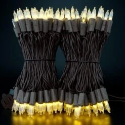 Lumières De Noël LED Blanches Chaudes YULETIME Avec Fil Brun, 66 Pieds 200 Unités De Lumière De Chaîne De Vacances LED Certifiée UL ( Blanc Chaud - Fil Brun ) 15 Lumières De Noël LED Blanches Chaudes YULETIME Avec Fil Brun, 66 Pieds 200 Unités De Lumière De Chaîne De Vacances LED Certifiée UL ( Blanc Chaud - Fil Brun ) -Oui || N/A || pearhead 71bvdUYoIWS. AC SL1500