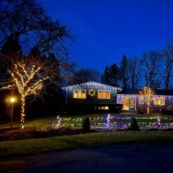 ZELUXDOT Extra Long Solaire Chaîne Lumières Extérieur 200FT Chaîne Lumières Étanche Solaire Alimenté Fée Chaîne Lumières 600 LED Pour Patio, Jardins, Cour Arrière, Arbre,Mariage, Noël -Oui || N/A || pearhead 71cD3m740aL. AC SL1224