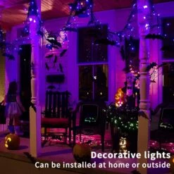 Feux Solaires SOLARBABY, 8 Modes Feux Solaires Décoratifs De Noël Extérieur Imperméable 200 Led Solar Fairy Lights Blanc Pour La Maison Jardin Mariage Patio Party Holiday-2 Pack -Oui || N/A || pearhead 71cgB wX1cL. AC SL1500