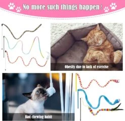 6 Pièces Jouets Pour Chats Jouets Interactifs Pour Baguette Pour Chat Avec Plumes Et Coffre-fort Pour Chat Jouet Pour Bâton De Catcher Coloré Et Sondant Jouets Pour Baguette De Noël Pour Chats 15 6 Pièces Jouets Pour Chats Jouets Interactifs Pour Baguette Pour Chat Avec Plumes Et Coffre-fort Pour Chat Jouet Pour Bâton De Catcher Coloré Et Sondant Jouets Pour Baguette De Noël Pour Chats -Oui || N/A || pearhead 71dBRkDtTSL. AC SL1500