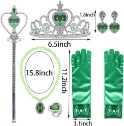 IDOTTA Princesse Costume Fantaisie Cosplay Habillage Pour Filles Party Pageant Anniversaire Halloween Noël Avec Accessoires -Oui || N/A || pearhead 71dR6ECVAWL. AC UL1140