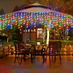 Janches 304 LED Lumières Solaires De Noël, Lumières Multicolores En Extérieur En Glaçons, 8 Modes Lumières étanches Solaires Pour Arbres De Noël Jardin De Jardin De Mariage Maison à Oreilles Décorations Sur Toit -Oui || N/A || pearhead 71fXOukaz6L. AC SL1500