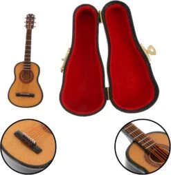 FAVOMOTO 1 Set En Bois Mini Guitare Modèle Avec Titulaire Décoratif Guitare Instrument Réplique Décor Pour Noël Maison Café Ornement 19 FAVOMOTO 1 Set En Bois Mini Guitare Modèle Avec Titulaire Décoratif Guitare Instrument Réplique Décor Pour Noël Maison Café Ornement -Oui || N/A || pearhead 71fxWM G2RL. AC SL1500