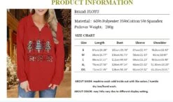 FLOYU Femmes Noël Manches Longues Quartier Zipper Lapel Casual Pullo Top Color Block Sweatshirts 13 FLOYU Femmes Noël Manches Longues Quartier Zipper Lapel Casual Pullo Top Color Block Sweatshirts -Oui || N/A || pearhead 71iWyb7dZL. AC UL1500