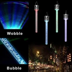 LIZHOUMIL 4 Pièces Solaire Suspendue Lumière, Acrylique Bulle Tube Lumière Avec Poignée, RGB 7 Couleur Changeant Lumières De Jardin Pour Arbre De Noël Party Jardin Jardin Patio Courtyard Clôtures Chemin Walkway Décoration 11 LIZHOUMIL 4 Pièces Solaire Suspendue Lumière, Acrylique Bulle Tube Lumière Avec Poignée, RGB 7 Couleur Changeant Lumières De Jardin Pour Arbre De Noël Party Jardin Jardin Patio Courtyard Clôtures Chemin Walkway Décoration -Oui || N/A || pearhead 71jIJXgi2xL. AC SL1001