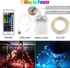 Minetom Fée Lumières Batterie Fonctionnée, 33 Pieds 100 LED Changement De Couleur Twinkle Lumières Avec Télécommande Et Étanche 3AA Batterie Cas Pour Chambre Fête De Mariage Noël, 2 Pack 17 Minetom Fée Lumières Batterie Fonctionnée, 33 Pieds 100 LED Changement De Couleur Twinkle Lumières Avec Télécommande Et Étanche 3AA Batterie Cas Pour Chambre Fête De Mariage Noël, 2 Pack -Oui || N/A || pearhead 71jXpV7HsFL. AC SL1500