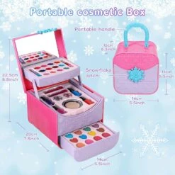 Merabufa Kids Makeup Kit Pour Filles 4 5 6 7 8-12 Ans, Kids Real Makeup Set Washable Toddler Makeup Kit Safe & Ensemble De Maquillage Non Toxique Pour Les Enfants Cadeau De Noël D'anniversaire Pour Les Tout-petits 11 Merabufa Kids Makeup Kit Pour Filles 4 5 6 7 8-12 Ans, Kids Real Makeup Set Washable Toddler Makeup Kit Safe & Ensemble De Maquillage Non Toxique Pour Les Enfants Cadeau De Noël D'anniversaire Pour Les Tout-petits -Oui || N/A || pearhead 71jjxvldwwL. AC SL1500