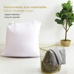 RTMX&kk Chaise De Jardin Siège Unique Bean Bag Housse De Canapé, Adulte Chaise Lounger Housse De Siège Couverture De Noël Gaming Beanbag Couvre Avec Poignée, Sans Remplissage, 90X80cm, C6 -Oui || N/A || pearhead 71jrC 2nJeL. AC SL1500