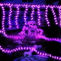 Lumières De Cordes De Noël Solaires Violettes - 400 LED 2 Pack 72ft Mini Lumières Violettes à énergie Solaire Extérieur à Des Lumières étanches Chaîne Extérieure Avec 8 Modes D'éclairage Pour Garden Party Patio Tree Décoration De Noël 14 Lumières De Cordes De Noël Solaires Violettes - 400 LED 2 Pack 72ft Mini Lumières Violettes à énergie Solaire Extérieur à Des Lumières étanches Chaîne Extérieure Avec 8 Modes D'éclairage Pour Garden Party Patio Tree Décoration De Noël -Oui || N/A || pearhead 71m0XogBiKS. AC SL1500