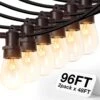 Addlon 96 FT (2x48FT) Extérieure Chaîne Lumières Commercial Grade Strand 36 Edison Vintage Ampoules 30 Suspensions, ETL Classé Décoratif Lumières De Noël Pour Patio Jardin -Oui || N/A || pearhead 71m8LsiuXDL. AC SL1500