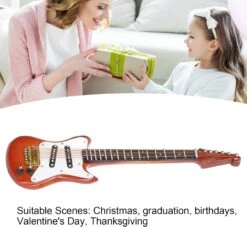 Agatige 5.9in Mini Modèle De Guitare, Instrument De Musique Miniature Avec Corde D'Or Pour Noël, Graduation, Anniversaires 15 Agatige 5.9in Mini Modèle De Guitare, Instrument De Musique Miniature Avec Corde D'Or Pour Noël, Graduation, Anniversaires -Oui || N/A || pearhead 71nWceTrOsL. AC SL1500