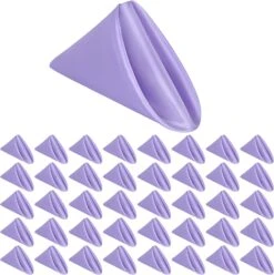 Oui || N/A || pearhead 9 Serviettes Satin Lavande 40 Pcs Violet Satin Serviettes En Tissu Carré 17" Doux Lisse Serviettes De Table Serviettes Lavables Serviettes En Tissu Pour Mariages Fêtes Dîner De Noël Thanksgiving Noël (Lavender)