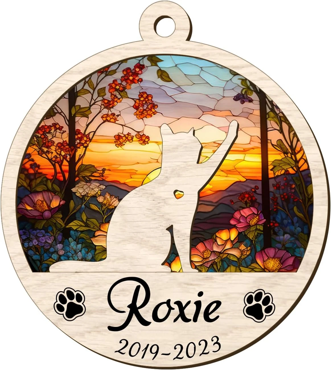 Personnalisé Cat Memorial Suncatcher, Ornement Chat Personnalisé, Ornement Mémorial Chat, Perte De Pet Cat Ornament, Cadeau De Sympathie, Cadeau Mémorial Chat, Arbre De Noël Cat Suncatcher, Cadeaux Cat Lovers 3 Personnalisé Cat Memorial Suncatcher, Ornement Chat Personnalisé, Ornement Mémorial Chat, Perte De Pet Cat Ornament, Cadeau De Sympathie, Cadeau Mémorial Chat, Arbre De Noël Cat Suncatcher, Cadeaux Cat Lovers