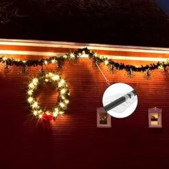 Clips Ishenkea Pour Lumières De Cordes D'extérieur, Clips 30pcs Pour Lumières De Cordes D'extérieur Avec Bandes Adhésives étanches, Clips D'extérieur Pour Lumières De Cordes Pour Les Lumières De Noël Suspendues Et Les Lumières De Cordes Extérieures -Oui || N/A || pearhead 71s4hiGzSL. AC SL1500