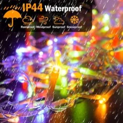 Lampes à Cordes De Noël Hezbjiti à L'extérieur, 1000 LED 394ft 8 Modes D'éclairage Lumières De Fées De Noël Avec Télécommande Et Minuterie Pour La Maison, L'anniversaire, Le Mariage, La Fête, Les Décorations D'arbres (1000 LED, Multicolore) -Oui || N/A || pearhead 71sKaIbAZ4L. AC SL1500