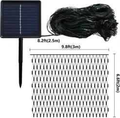 Solar Net Halloween Lights Violet & Orange, 204 LED Net Lights Outdoor Mesh Lights, Étanche 8 Modes Solar Powered String Lights Pour Jardin, Cour, Buissons, Tronc, Arbre De Noël Decor-9.8ft X 6.6ft 11 Solar Net Halloween Lights Violet & Orange, 204 LED Net Lights Outdoor Mesh Lights, Étanche 8 Modes Solar Powered String Lights Pour Jardin, Cour, Buissons, Tronc, Arbre De Noël Decor-9.8ft X 6.6ft -Oui || N/A || pearhead 71sjoZWkN5L. AC SL1500