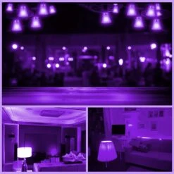 KQHBEN Pack-60 2W LED Extérieur S14 Couleur Chaîne Remplacement Ampoules Pour Mariage Halloween Fête De Noël Bar Mood Ambiance Décor -Oui || N/A || pearhead 71t9Jb6CVcL. AC SL1500