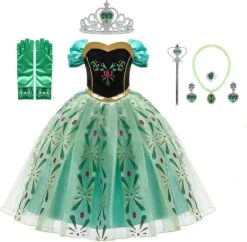 IDOTTA Princesse Costume Fantaisie Cosplay Habillage Pour Filles Party Pageant Anniversaire Halloween Noël Avec Accessoires