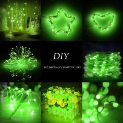 Lumières Solaires étanches Extérieures, 2 Paquets Chacune 72FT 200 LEDs Lumières Fées à énergie Solaire, Décoration Feux En Cuivre Avec 8 Modes Pour Arbres à Cour De Patio Décor De Fête De Mariage De Noël ( Vert ) -Oui || N/A || pearhead 71tp2Kv2nOL. AC SL1000