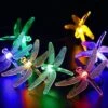 CIAOYE Dragonfly Solar String Lights, 30 LED 21ft 8 Modes Solaire Alimenté Extérieur Imperméable Fée Éclairage Pour Les Arbres De Noël Jardin Patio Clôture Mariage Décor De Fête, Multi Couleur -Oui || N/A || pearhead 71uQ LEgorL. AC SL1001