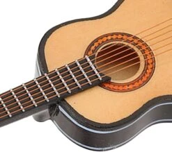 Ornement Guitare, Élégant Lifelike Burrs À La Mode Chaîne Libre Lanière Design Décoratif Miniature Guitare Modèle Pour Salon Pour Arbre De Noël -Oui || N/A || pearhead 71v2vLcglML. AC SL1500