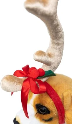 SWEET MAX Antler Bandeau Avec Mistletoe Chien Costume Vert Monstre De Noël Costume Animaux Chiens Grand -Oui || N/A || pearhead 71xHjtRig6L. AC SL1500