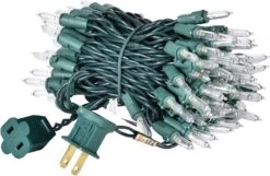 Lumières LED De Noël Holiday Essence, 100 Lumières Blanches Fraîches Pour Une Utilisation Décorative Intérieure Et Extérieure, Décoration Des Vacances Et Des Arbres, Décorations D'éclairage Suspendues En Patio, Fil Vert, 26,9 Pi, Certifié UL -Oui || N/A || pearhead 71xi7J bvrL. AC SL1500