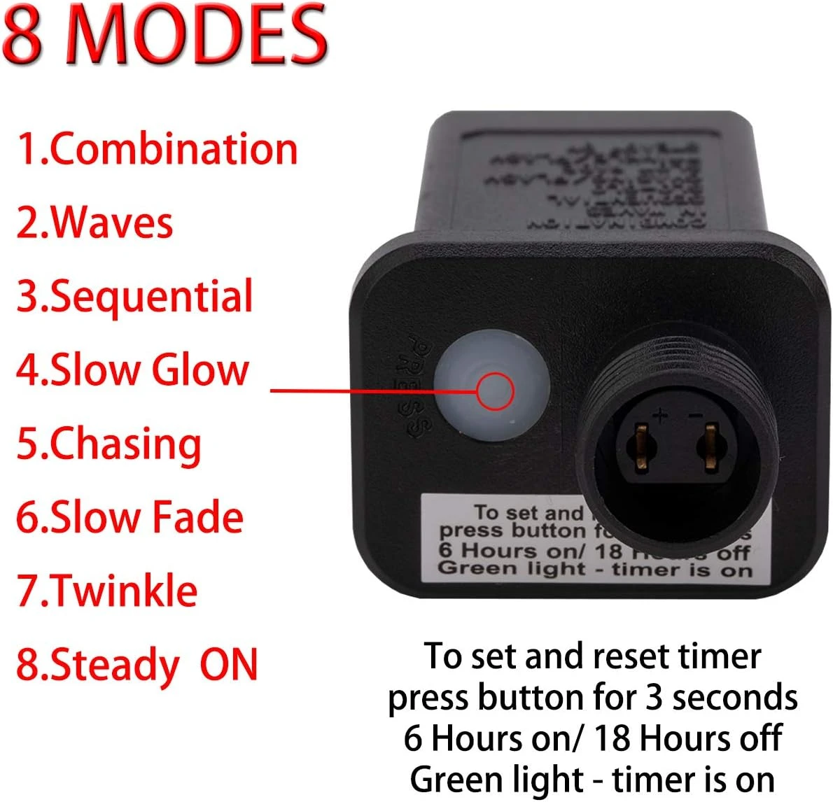 AWQ 200 LED 9,8 Pi X 6,6 Pi Guirlandes Net Maillites Nuancier Lumières 8 Modes Pour Noël Fête De Mariage Accueil Jardin Lave-linge Décor Extérieur Intérieur (9,8 Pi X 6,6 Pi, Multicolore) 9 AWQ 200 LED 9,8 Pi X 6,6 Pi Guirlandes Net Maillites Nuancier Lumières 8 Modes Pour Noël Fête De Mariage Accueil Jardin Lave-linge Décor Extérieur Intérieur (9,8 Pi X 6,6 Pi, Multicolore) - Image 7