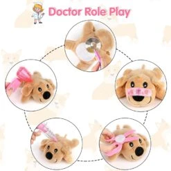 Loscola Doctor Kit For Kids, Toddler Doctor Kit With Toy Dog, Real Stethoscope, Doctor Costume & Carrying Bag, Faire Semblant De Jouer Doctor Playset Jouets Pour Garçons Filles Anniversaire De Noël Cadeaux Âge 3 4 5 6 -Oui || N/A || pearhead 71zAANBGPKL. AC SL1500