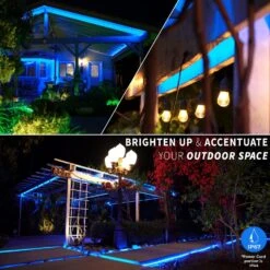 Ouest Ivoire 288LEDs, 25ft Bleu LED Corde Lumière W/ 8 Mode 1/2" Épais, Contrôleur Connectable Extérieur Permanent Imperméable Accent Éclairage Extérieur, ETL Certifié, Vacances Noël Backyard Décor 12 Ouest Ivoire 288LEDs, 25ft Bleu LED Corde Lumière W/ 8 Mode 1/2" Épais, Contrôleur Connectable Extérieur Permanent Imperméable Accent Éclairage Extérieur, ETL Certifié, Vacances Noël Backyard Décor -Oui || N/A || pearhead 81 xlUs3O7L. AC SL1500