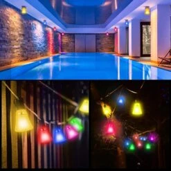 KQHBEN Pack-60 2W LED Extérieur S14 Couleur Chaîne Remplacement Ampoules Pour Mariage Halloween Fête De Noël Bar Mood Ambiance Décor -Oui || N/A || pearhead 810UythpM1L. AC SL1500
