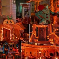 Lumières De Noël Orange SUNSGNE C7, Lumières De Cordes Orange Extérieures 25Ft Avec 27 Ampoules Orange Clair ( 2 Pièces De Rechange ), Lumières De Noël Vintage Pour Patio, Café, Fête, Vacances, Décoration De Noël - Fil Noir 15 Lumières De Noël Orange SUNSGNE C7, Lumières De Cordes Orange Extérieures 25Ft Avec 27 Ampoules Orange Clair ( 2 Pièces De Rechange ), Lumières De Noël Vintage Pour Patio, Café, Fête, Vacances, Décoration De Noël - Fil Noir -Oui || N/A || pearhead 811wMJFTIeL. AC SL1500