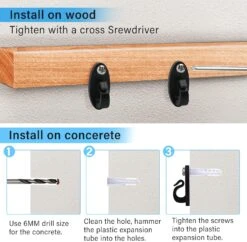 Crochets Pour Cintre Léger Hap Fung Pour Lumières Extérieures, Crochets Pour Vis Pour La Lumière De Noël Suspendue, Fils Légers Et Clips Légers LED Fairy, Crochets Pour Terrasse Pour Garage Fête De Vacances Du Nouvel An (48, Noir) 10 Crochets Pour Cintre Léger Hap Fung Pour Lumières Extérieures, Crochets Pour Vis Pour La Lumière De Noël Suspendue, Fils Légers Et Clips Légers LED Fairy, Crochets Pour Terrasse Pour Garage Fête De Vacances Du Nouvel An (48, Noir) -Oui || N/A || pearhead 8139JY9hyaL. AC SL1500