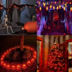 Halloween Flicker Flame Lights Orange String Lights, 10Ft C7 Vintage Flickering Flame Lights 10 Orange Flame Light Bulbs, Halloween String Light Pour Intérieur Extérieur Halloween Décorations De Noël 15 Halloween Flicker Flame Lights Orange String Lights, 10Ft C7 Vintage Flickering Flame Lights 10 Orange Flame Light Bulbs, Halloween String Light Pour Intérieur Extérieur Halloween Décorations De Noël -Oui || N/A || pearhead 814lIYGrzZL. AC SL1500