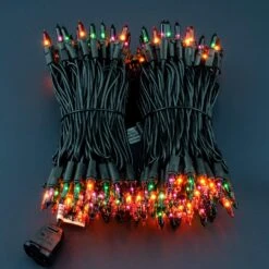 Lampes D'Halloween Incandescentes Orange Purple Green, Mini Lumières Black Wire 200 66 Pi, Lumière De Corde De Noël Certifiée UL, Ensemble De Lumières De Qualité Commerciale De Bout En Bout Intérieur Et Extérieur (orange Vert Violet) -Oui || N/A || pearhead 814vxDDrFaL. AC SL1500