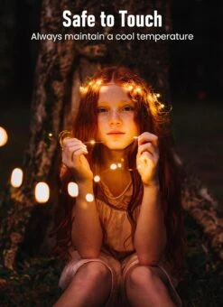 Minetom Fées Lumières Batterie Fonctionnée, 33FT 100 LED Mini Batterie Alimenté Chaîne Lumières Fil De Cuivre Twinkle Lumières Mason Jar Lumières, Étanche Starry Firefly Lumières Pour La Fête De Noël Décor -Oui || N/A || pearhead 816MJcZitdL. AC SL1500