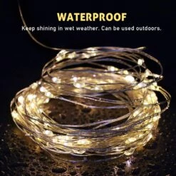 Blingstar Fairy Lights Fonctionne Sur Batterie, 2 Pack Chaque 100 LED 3AAA Battery String Lights Mini Lights étanche De Noël Pour Bedroom Party Wedding Camping Indoor Outdoor Decoration, Warm White 33ft -Oui || N/A || pearhead 817gINggUmL. AC SL1500