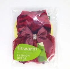 Fitwarm Fantaisie Chien Tenue De Noël, Chien Tulle Robe, Chien Vêtements D'hiver Pour Petits Chiens Fille, Vêtements Chat, Velours Léger, Bourgogne Rouge, XXS -Oui || N/A || pearhead 818Ob peasL. AC SL1500