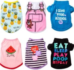 Chemises Pour Animaux De Compagnie Imprimé Chemises Pour Chiots Sweat-shirt Pour Chien Mignon Vêtements Pour Chien Pullover Pour Chien Vêtements Pour Animaux De Compagnie Noël Nouvel An ( L )