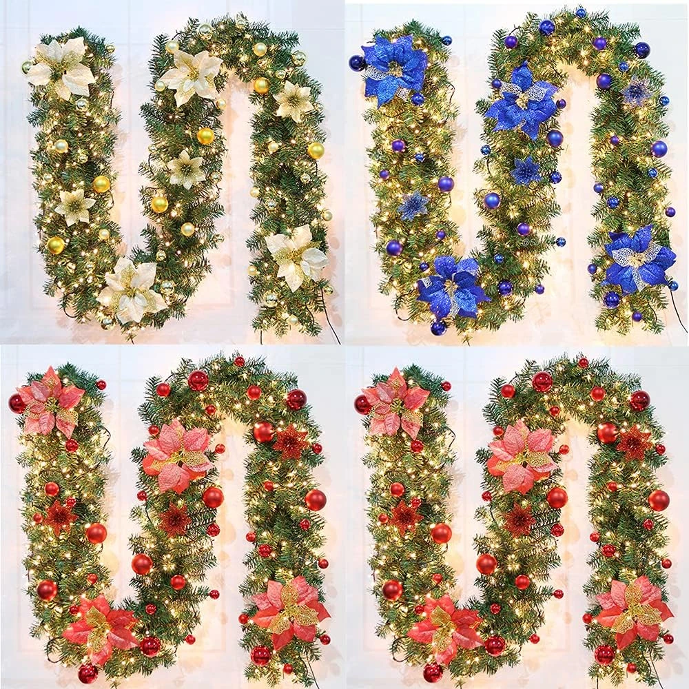 Feux De Noël MASHANG, Feux De Chaîne D'extérieur à 18 Pieds 50 LED Avec Minuterie Et 8 Modes, Foudre étanche à Piles 3AA Pour Décoration Extérieure Et Intérieure ( Blanc Chaud ) 9 Feux De Noël MASHANG, Feux De Chaîne D'extérieur à 18 Pieds 50 LED Avec Minuterie Et 8 Modes, Foudre étanche à Piles 3AA Pour Décoration Extérieure Et Intérieure ( Blanc Chaud ) - Image 7